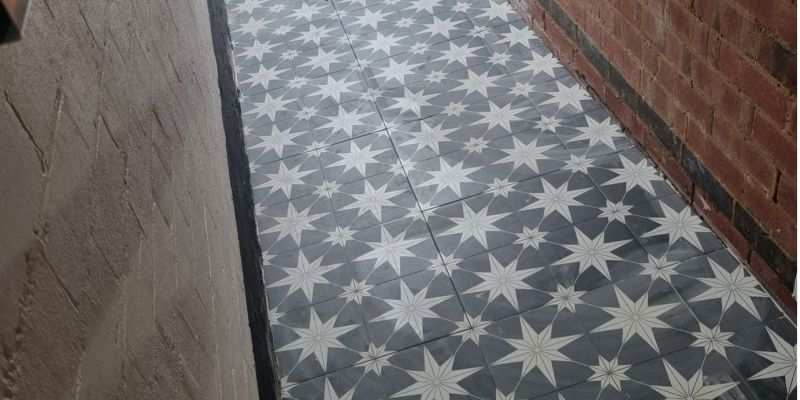 External Hallway Tiling Case Study